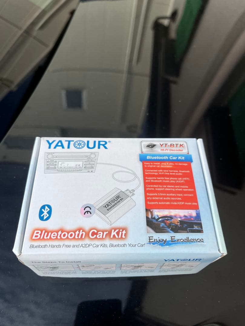 YATOUR Bluetooth Kit YT-BTK セルシオ30後期にて使用