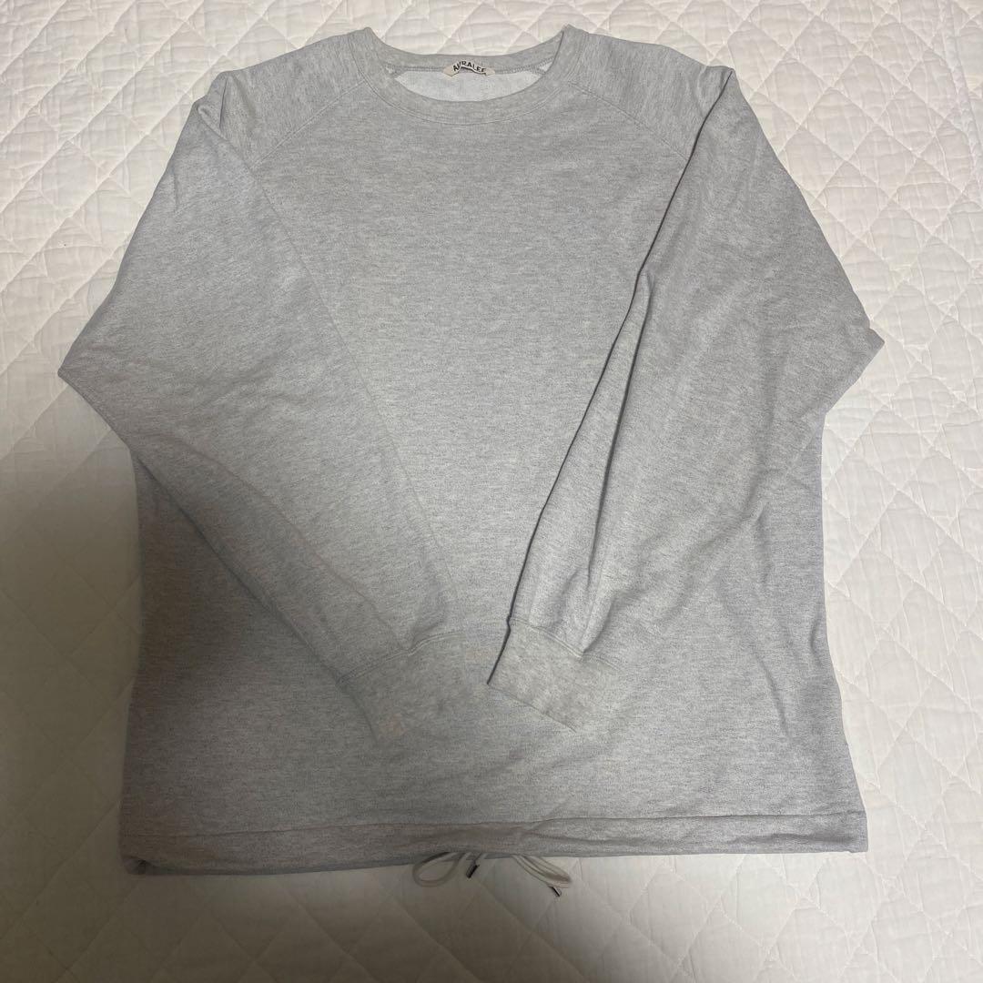 AURALEE オーラリー スウェットプルオーバー