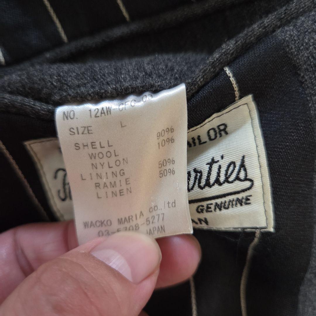 WACKO MARIA チェスターコート サイズL グレー