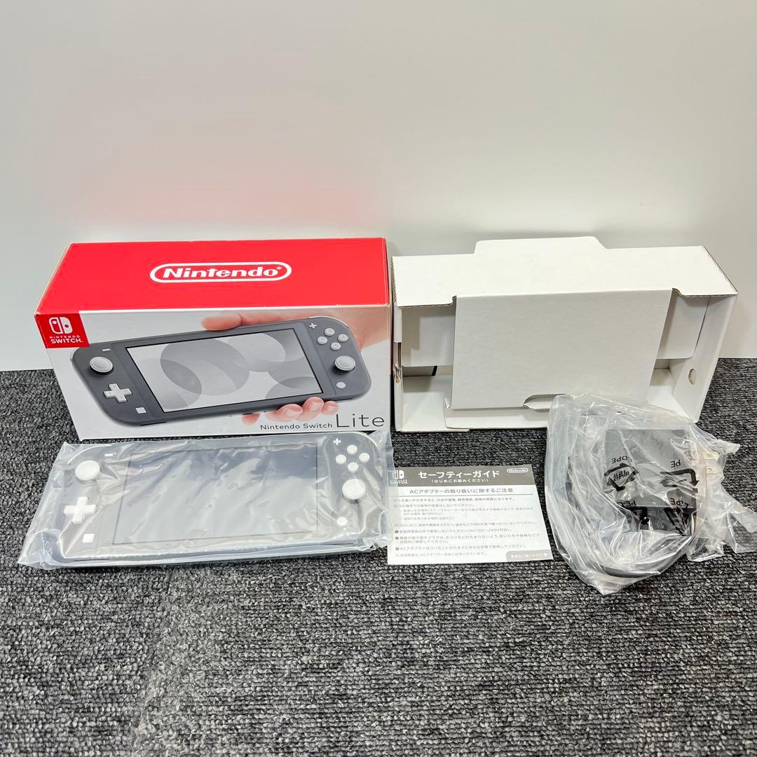 チ*ム様 スイッチライト SwitchLite グレー 本体 2025年製 完品