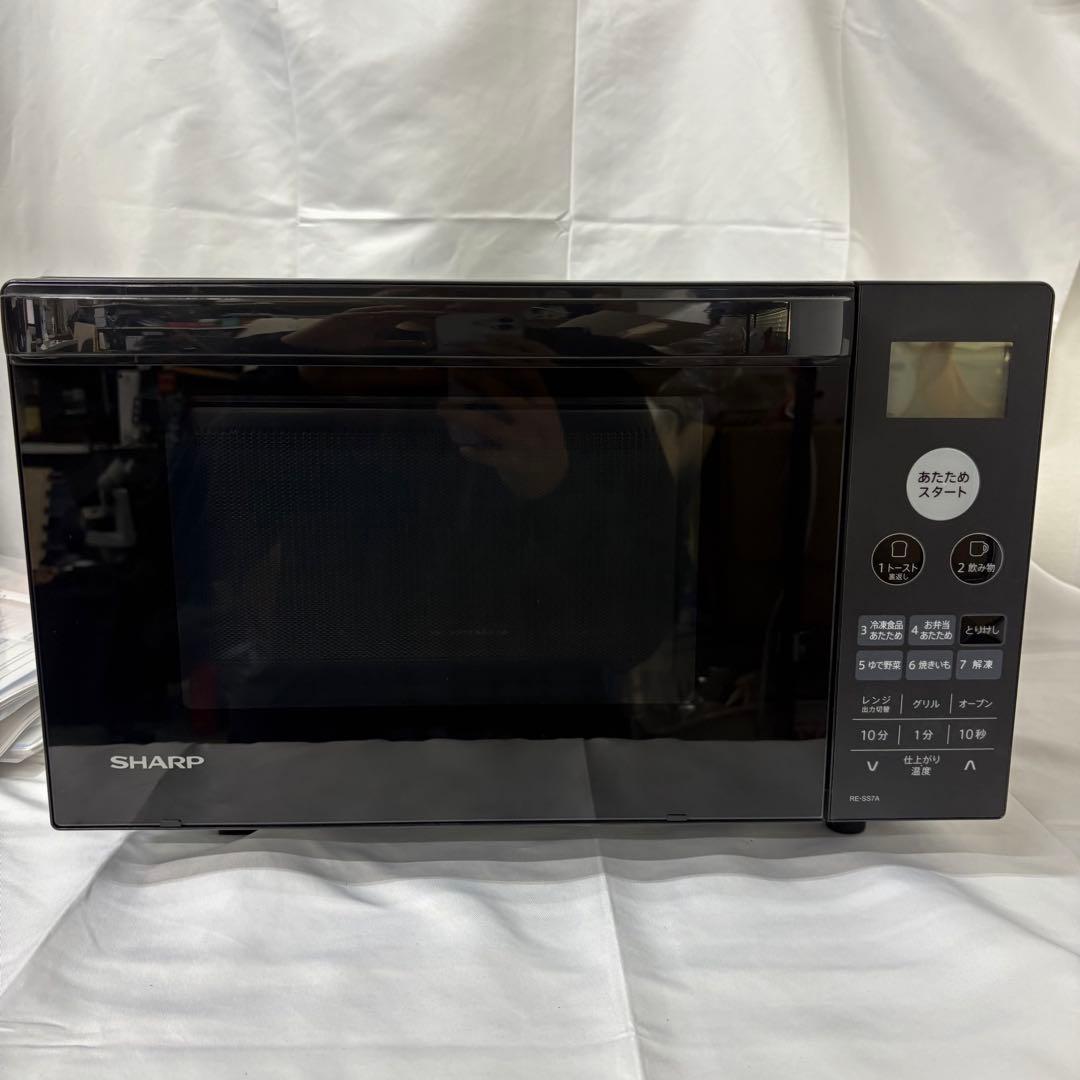 寺222 SHARP RE-SS7A-B オーブンレンジ ブラック 2023年製
