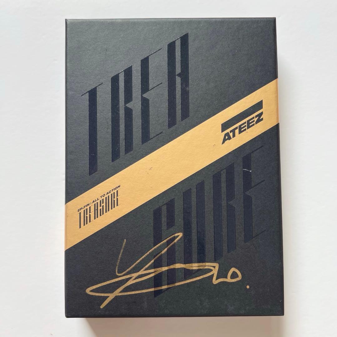 ateez ウヨン 直筆 サイン アルバム