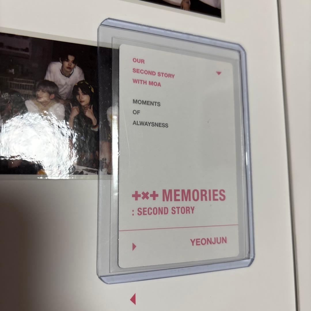 txt memories 新品未再生トゥバ　トレカ　メモリーズ　ヨンジュン