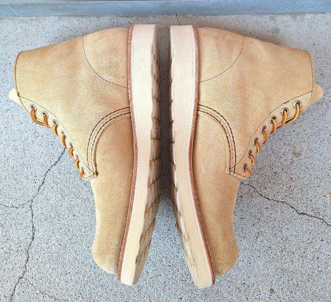 美品 レッドウィング 8167 プレーントゥ スエード 7E