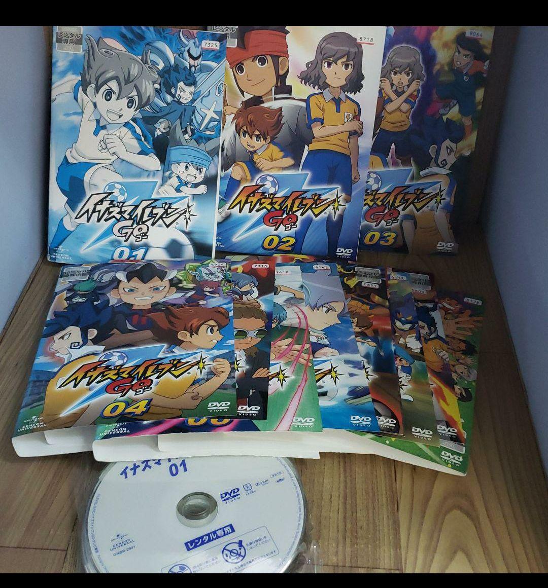 リ143-1※ イナズマイレブンGO　レンタル落ちDVD　全12巻