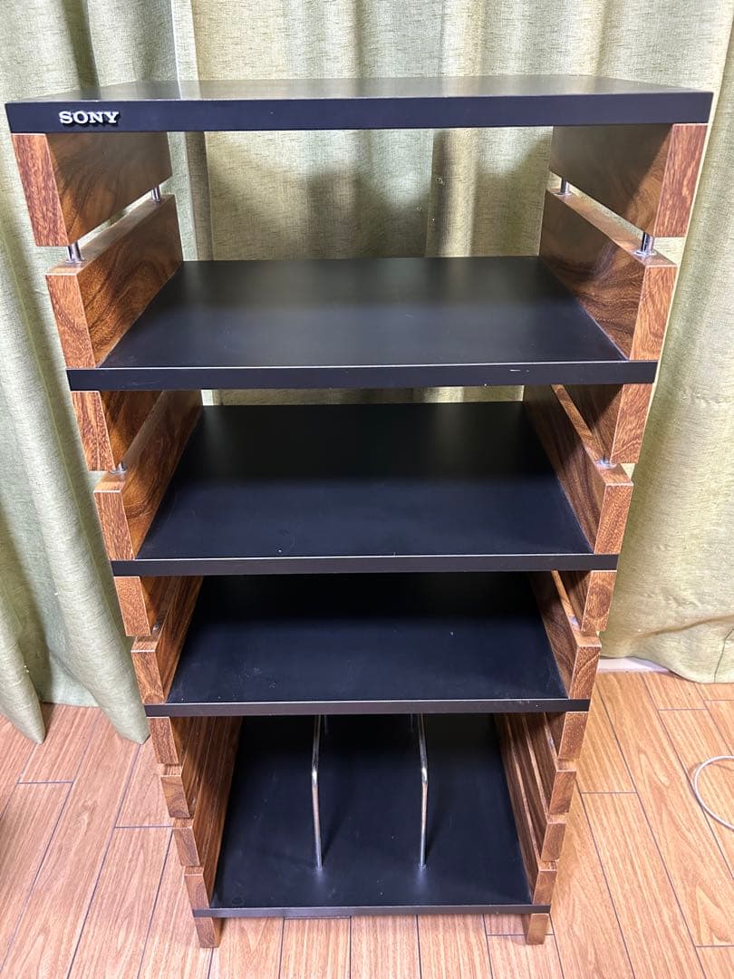 SONY ソニー　ビンテージ　オーディオラック　レトロ　レコード　70年代