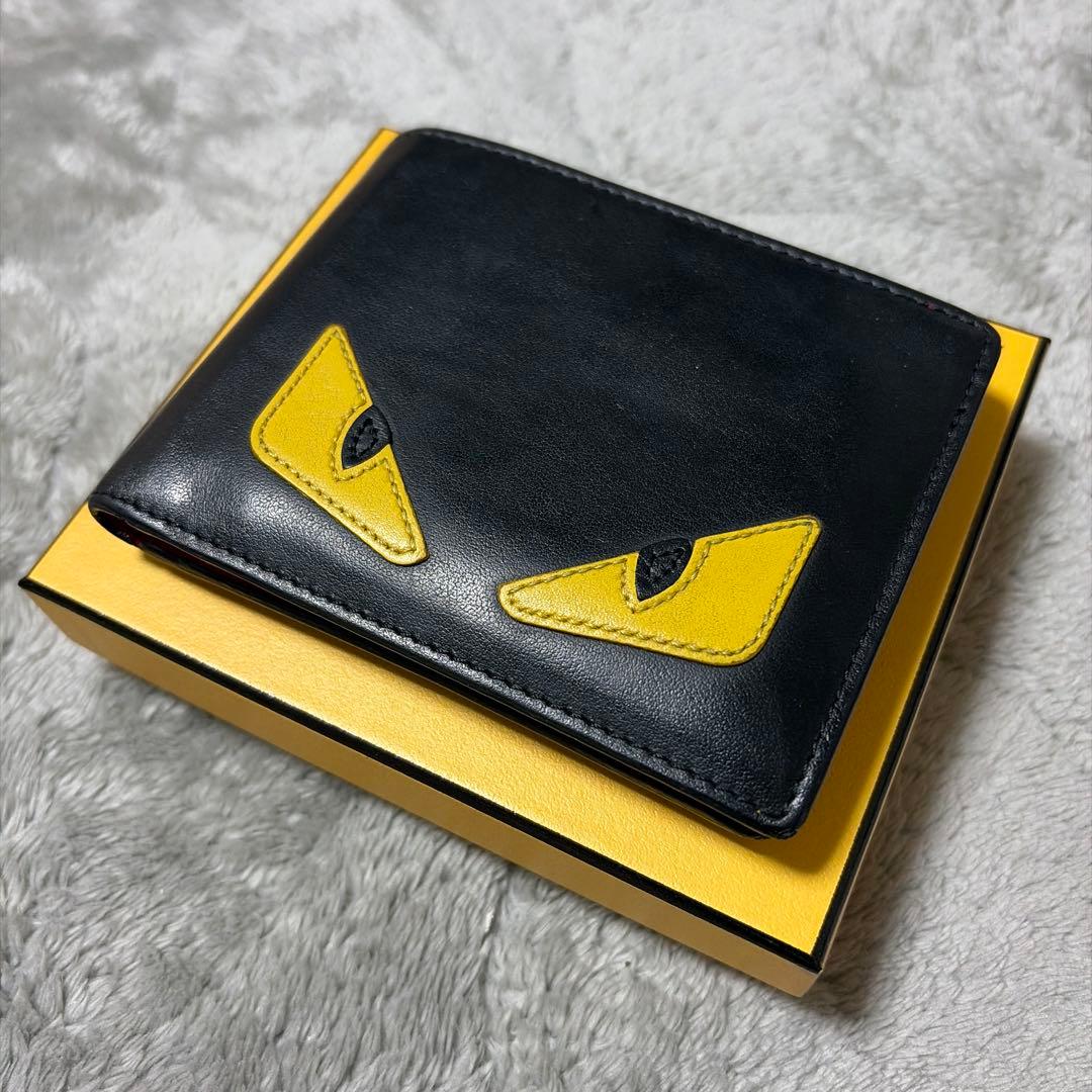 フェンディ モンスター 二つ折り財布