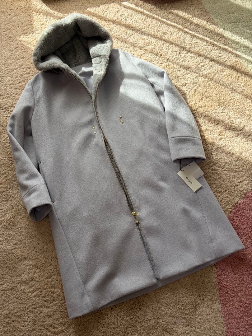 Leeさま専用★新品　Lois CRAYON ボア　フード　コート　M