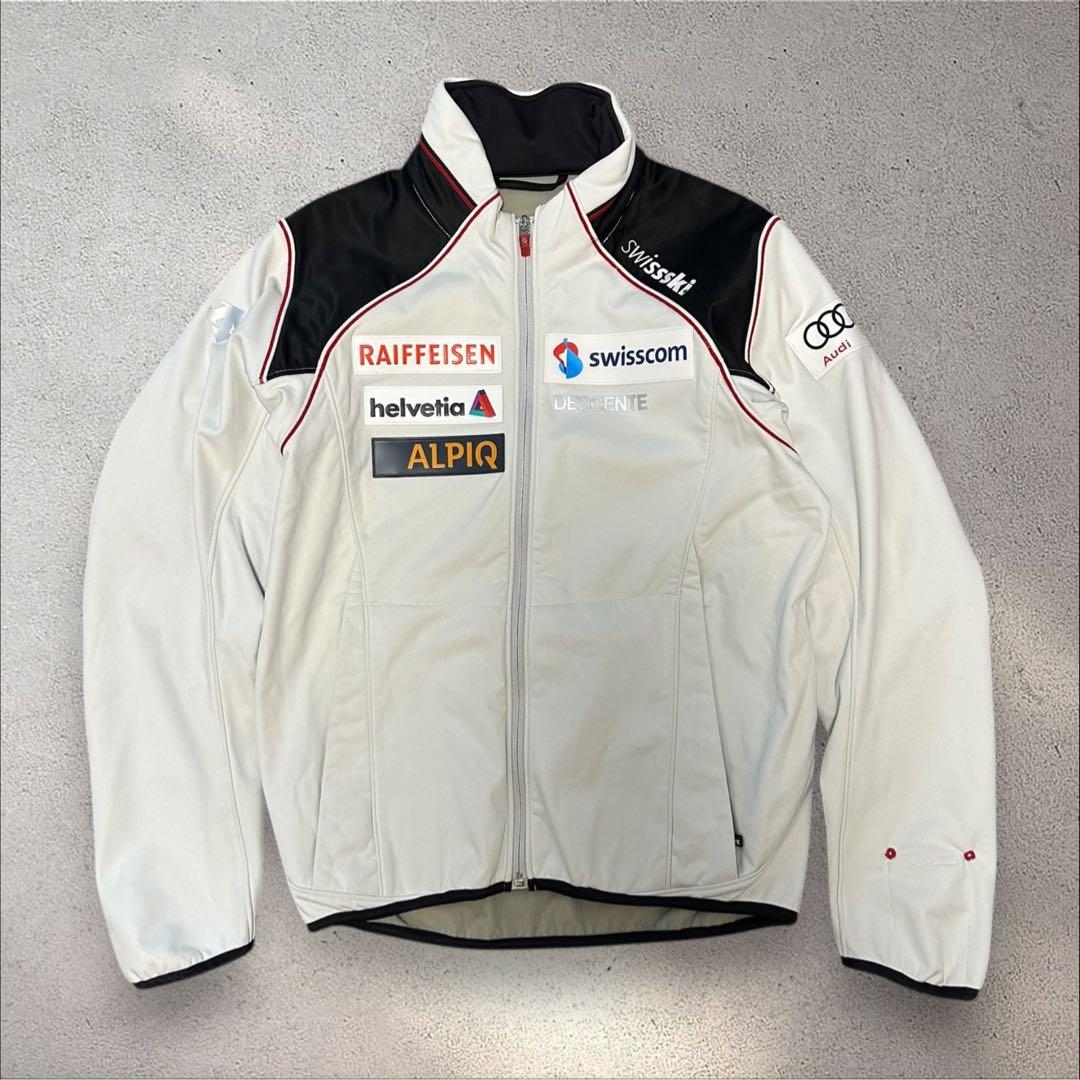 デサント DESCENTE ミドラー swiss ski team Audi