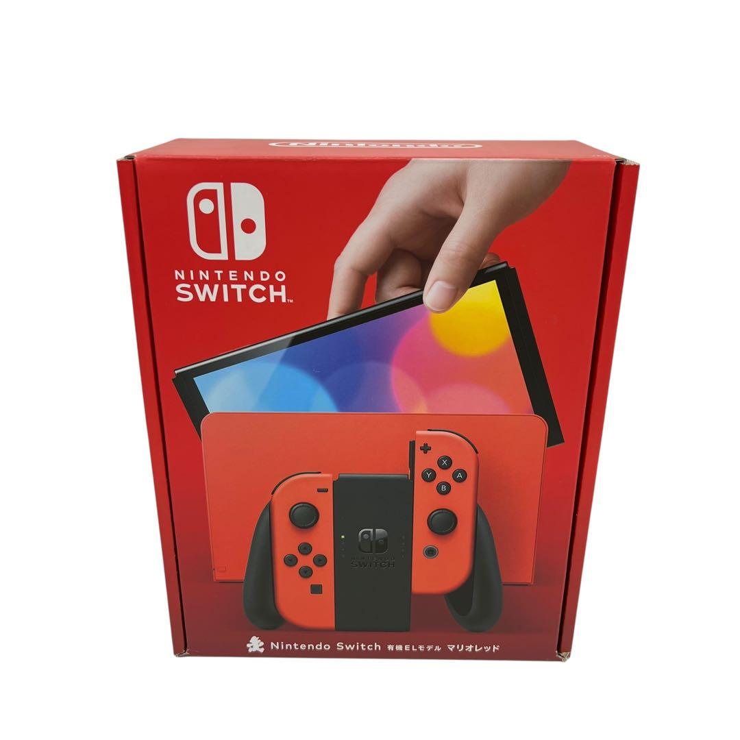 ☆□【未使用】　Nintendo　Switch 有機EL マリオレッド ゲーム機