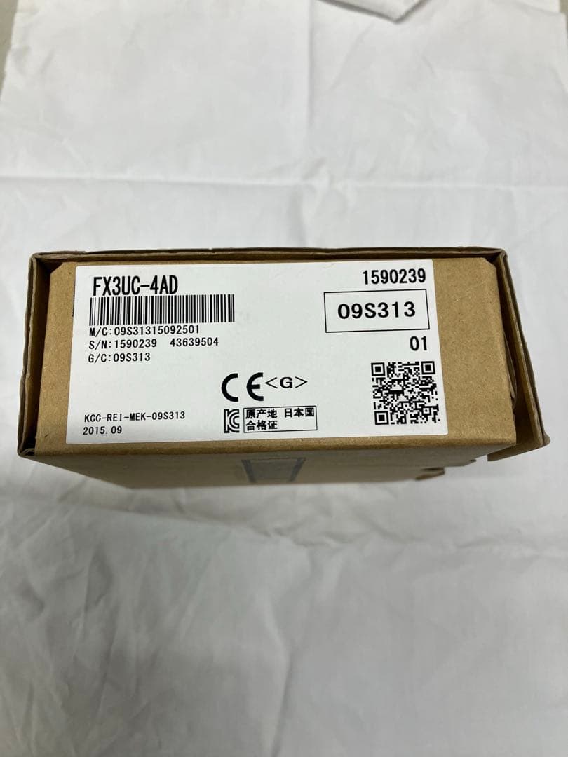 【訳あり新品・保証付】三菱電機　アナログ入力ブロック　FX3UC-4AD
