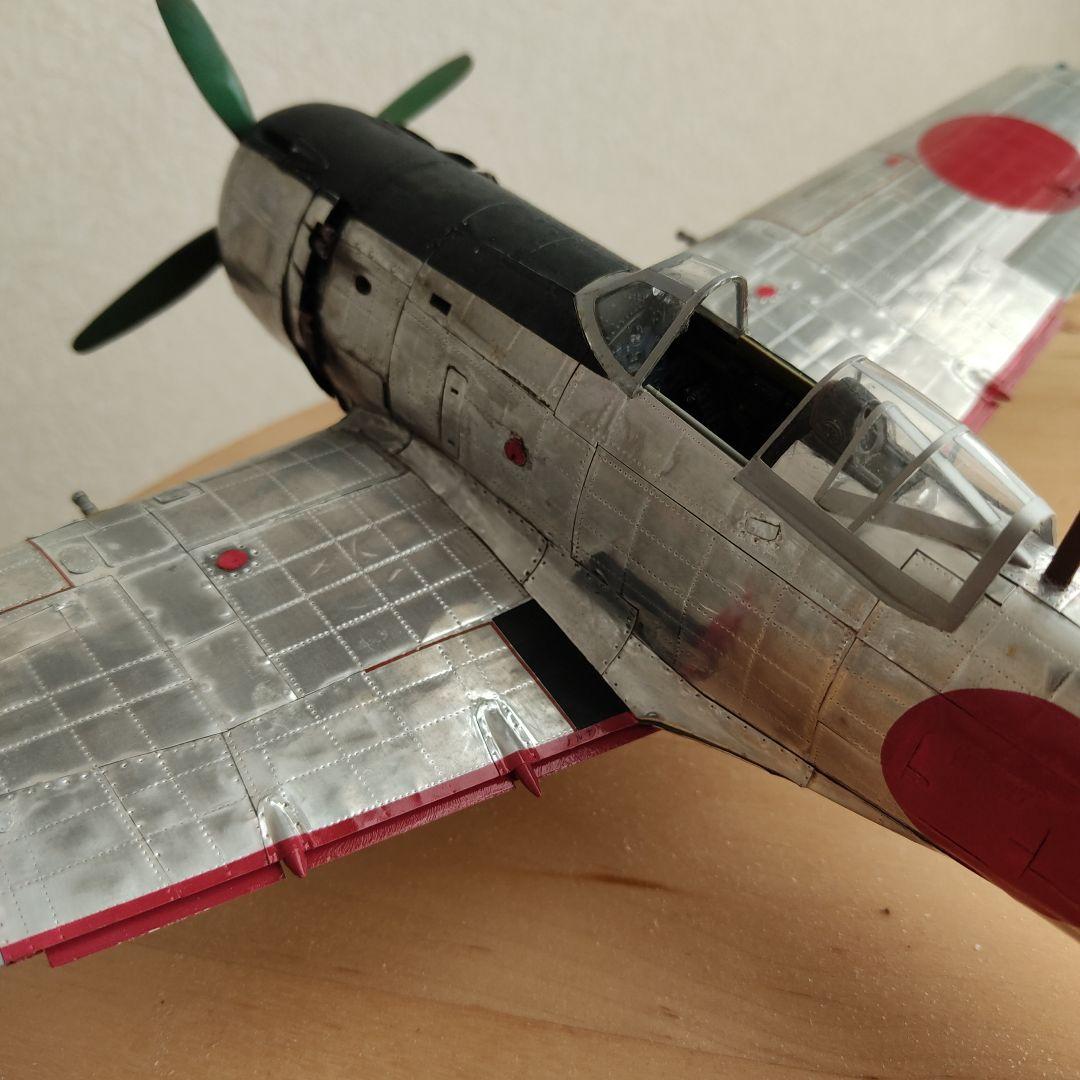 完成品　中島　キ84　四式戦闘機　疾風　1/32　ハセガワ