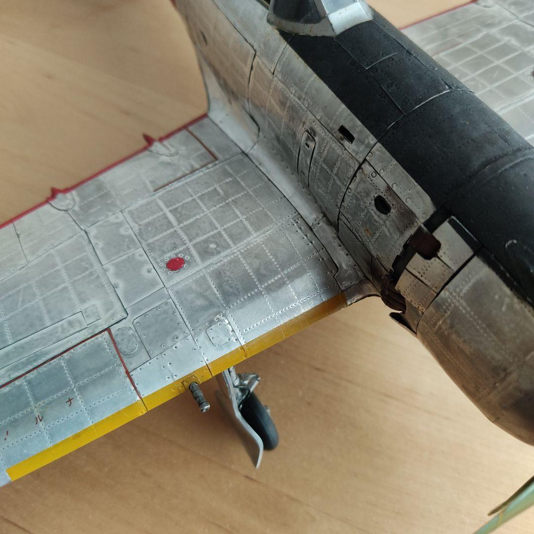 完成品　中島　キ84　四式戦闘機　疾風　1/32　ハセガワ