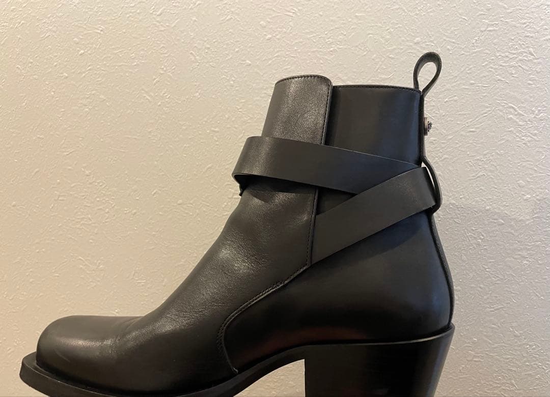 【美品】ヴェルサーチ VERSACE メンズ ブーツ サイズ42 正規品