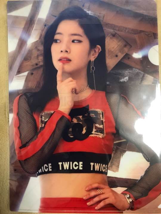 TWICE  ONCE BEGINS ダヒョン 公式クリアファイル