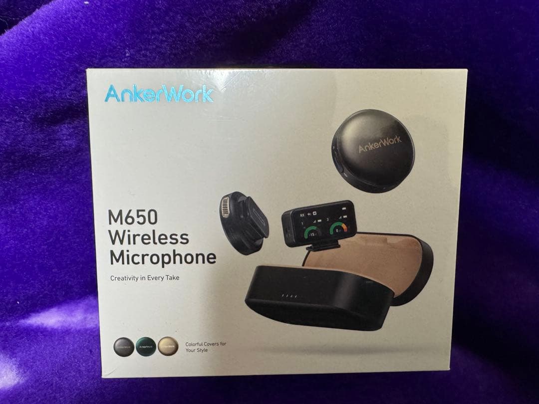 AnkerWork M650 ワイヤレスマイクロホン・新品・未使用・未開封