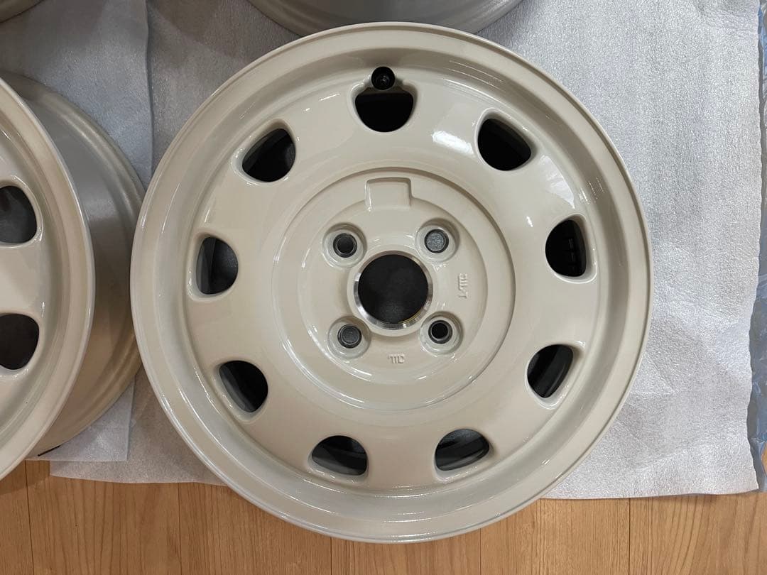 14インチホイール4本セット　スズキラパンLC純正新車取外し