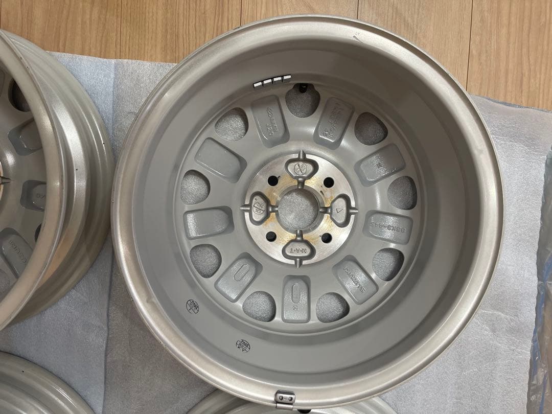 14インチホイール4本セット　スズキラパンLC純正新車取外し