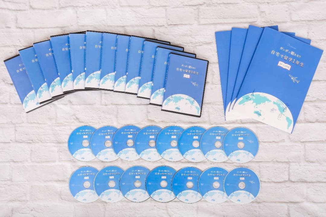 留学レベルの英会話力養成DVD 週1レッスン×1年間分　メールサポート付き