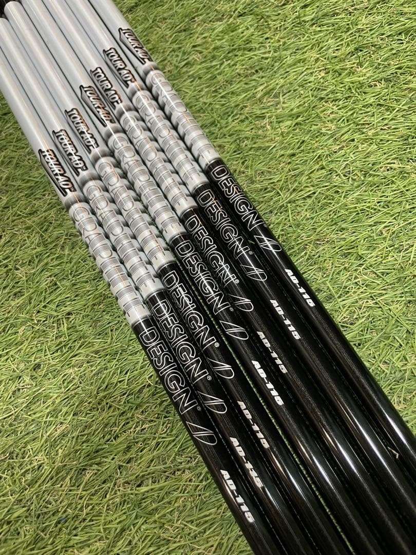 グラファイトデザイン　ツアーAD AD-115 7本セット　中古シャフト