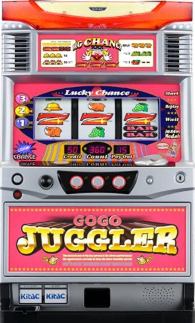 うら ゴーゴージャグラー スロット 実機！ オプション付き 送料無料