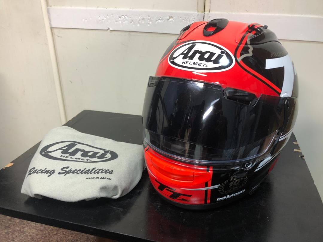 Arai RX-7X IOMTT 2018 L プロシェード ガラスコーティング