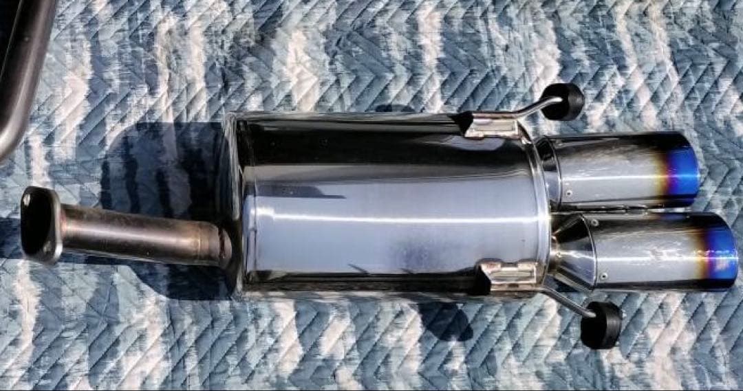 希少 CR-Z ガナドールマフラー チタンテール　車検対応