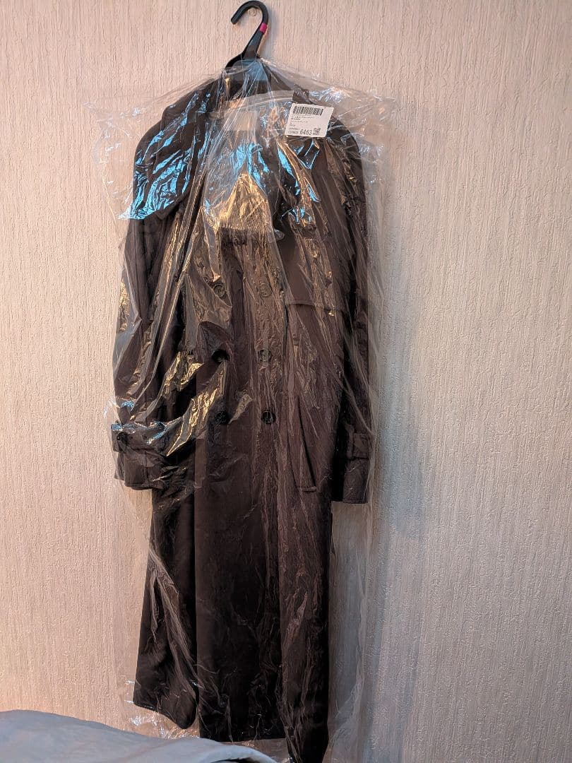 【ni】CELFORD ウール混トレンチコート グレー 38 新品