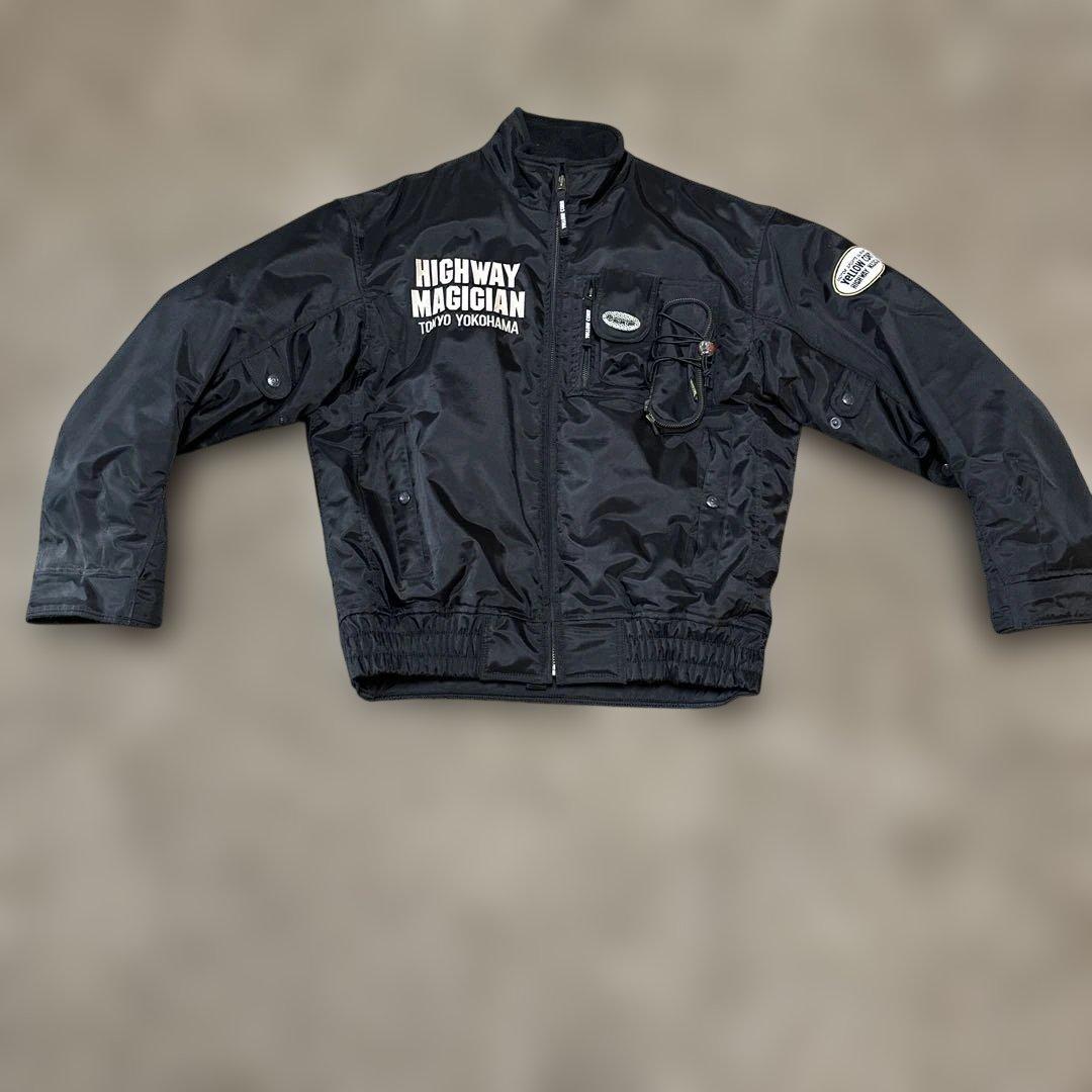 【美品】HIGHWAY MAGICIAN & YELLOWCORN ジャケット黒