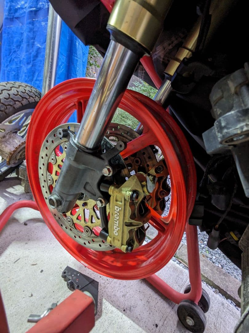 nc35 mc21 ラジアルコンバーター　キャリパー　サポート　100mm