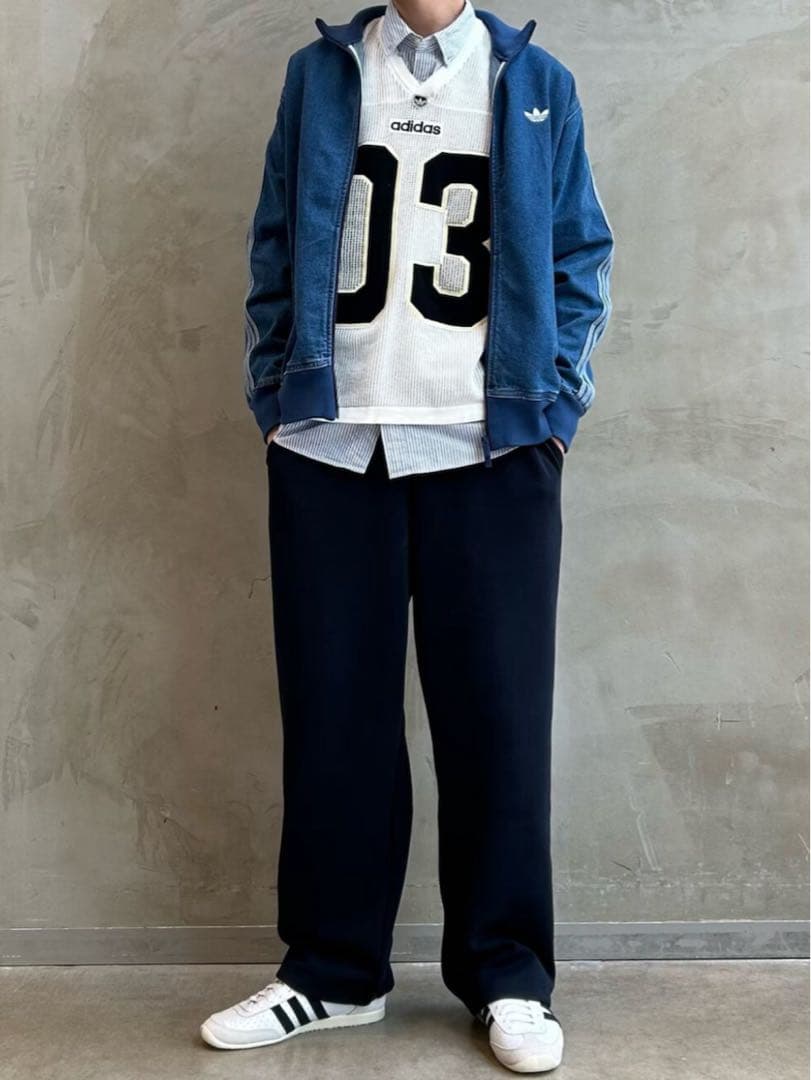 adidas originals デニム　ファイヤーバード