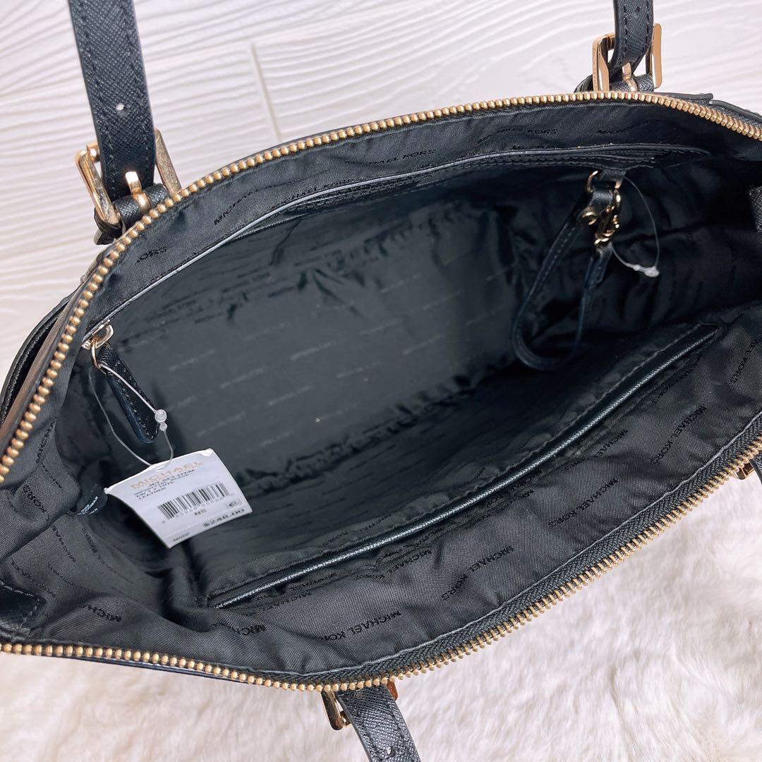 極美品☆MICHAEL KORSマイケルコース トートバッグ ブラック大容量
