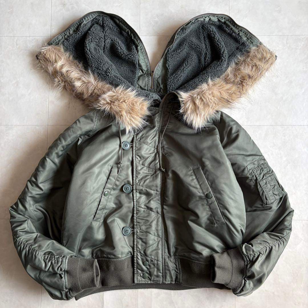 THE STANDARD TYPE N2B フライトジャケット カーキ M