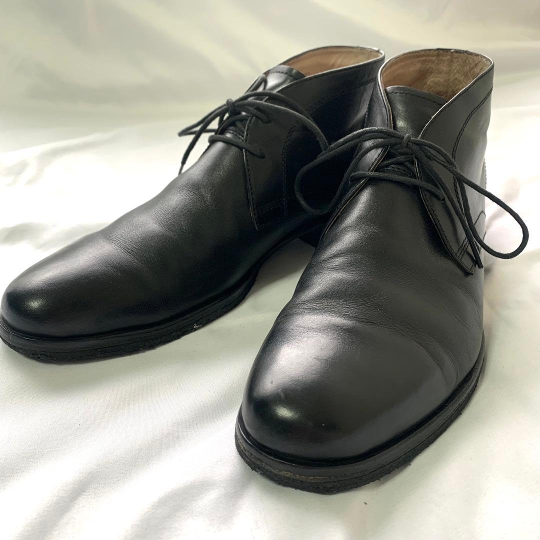 【 hana  】リーガルチャッカブーツ黒25.5即日発送