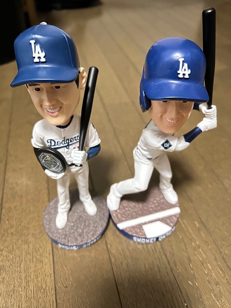 ドジャース ボブルヘッド人形 2体セット