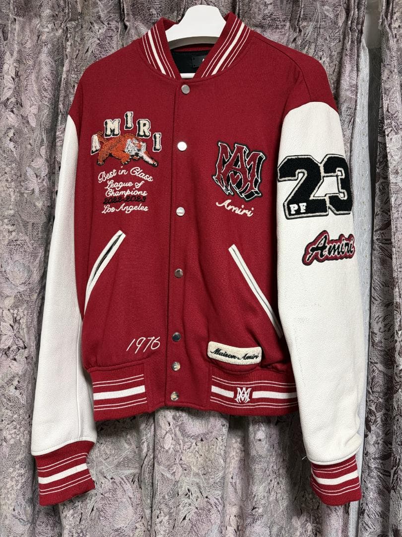 AMIRI スタジャン Lサイズ イタリア製 国内正規品