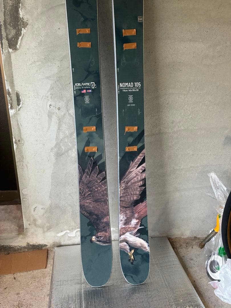 アイスランティックICELANTIC NOMAD 105 176cm スキー板