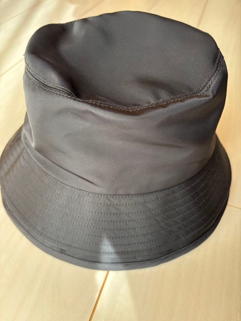 【最終値下げ】sacai ダブルバケットハット ジップデザイン(ブラック)