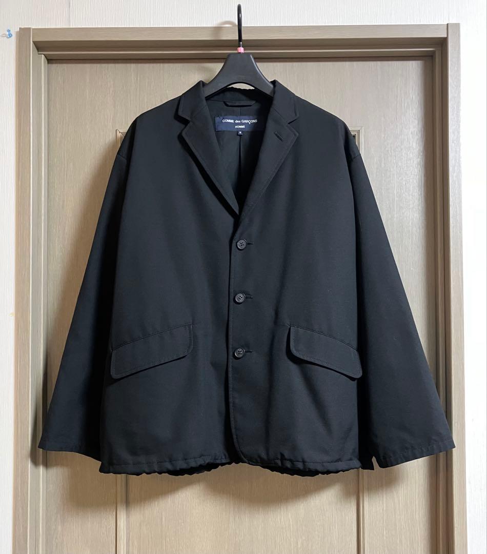 【美品 Sサイズ】23ss コムデギャルソン オム ウールモヘヤジャケット 黒