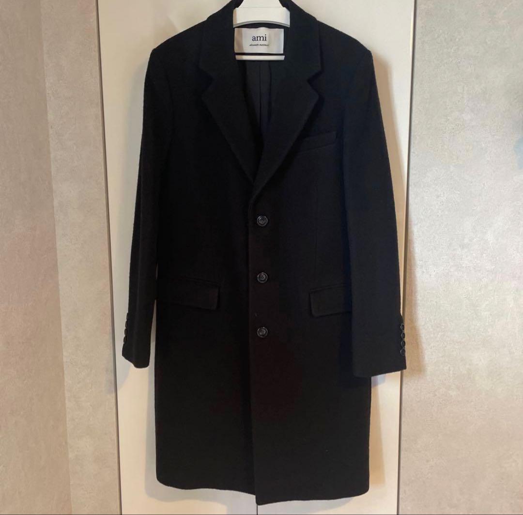 AMI PARIS ウール100% チェスターコート