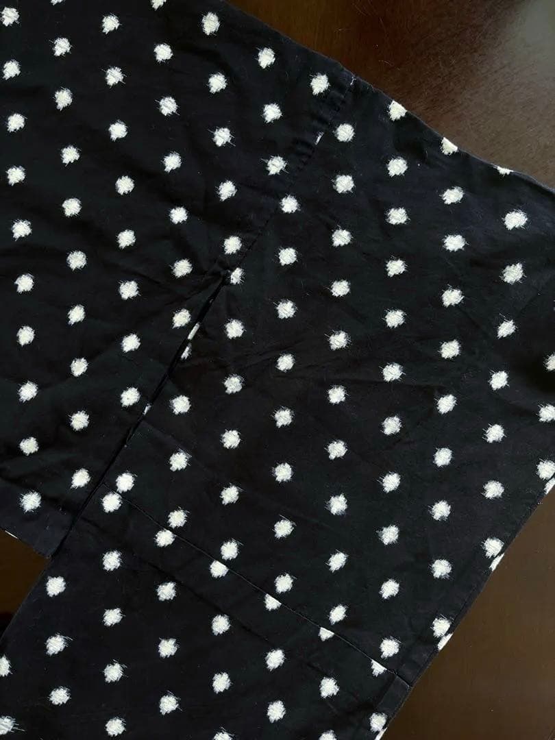 木綿　雪ん子絣　久留米絣　単衣