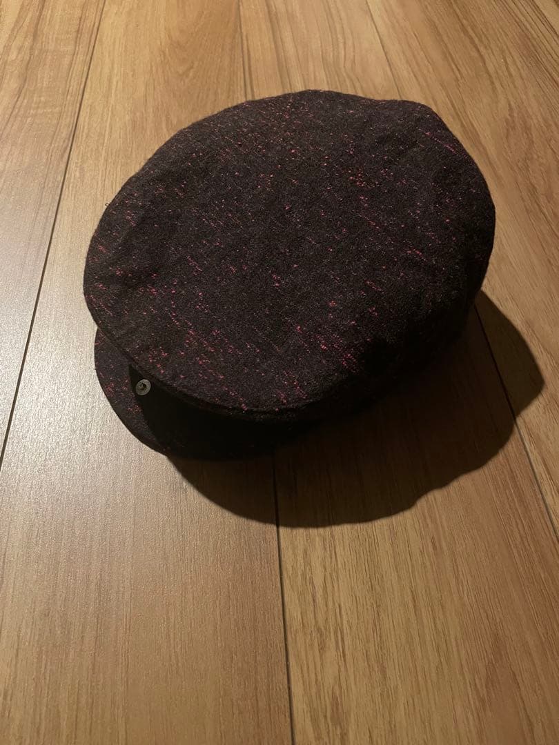 ナンバーナイン スタンダード期 キャスケット キャップ 帽子 シルク