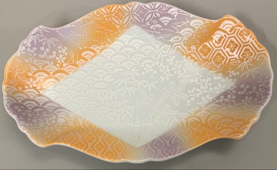 高級有田焼華山中皿１０枚セット