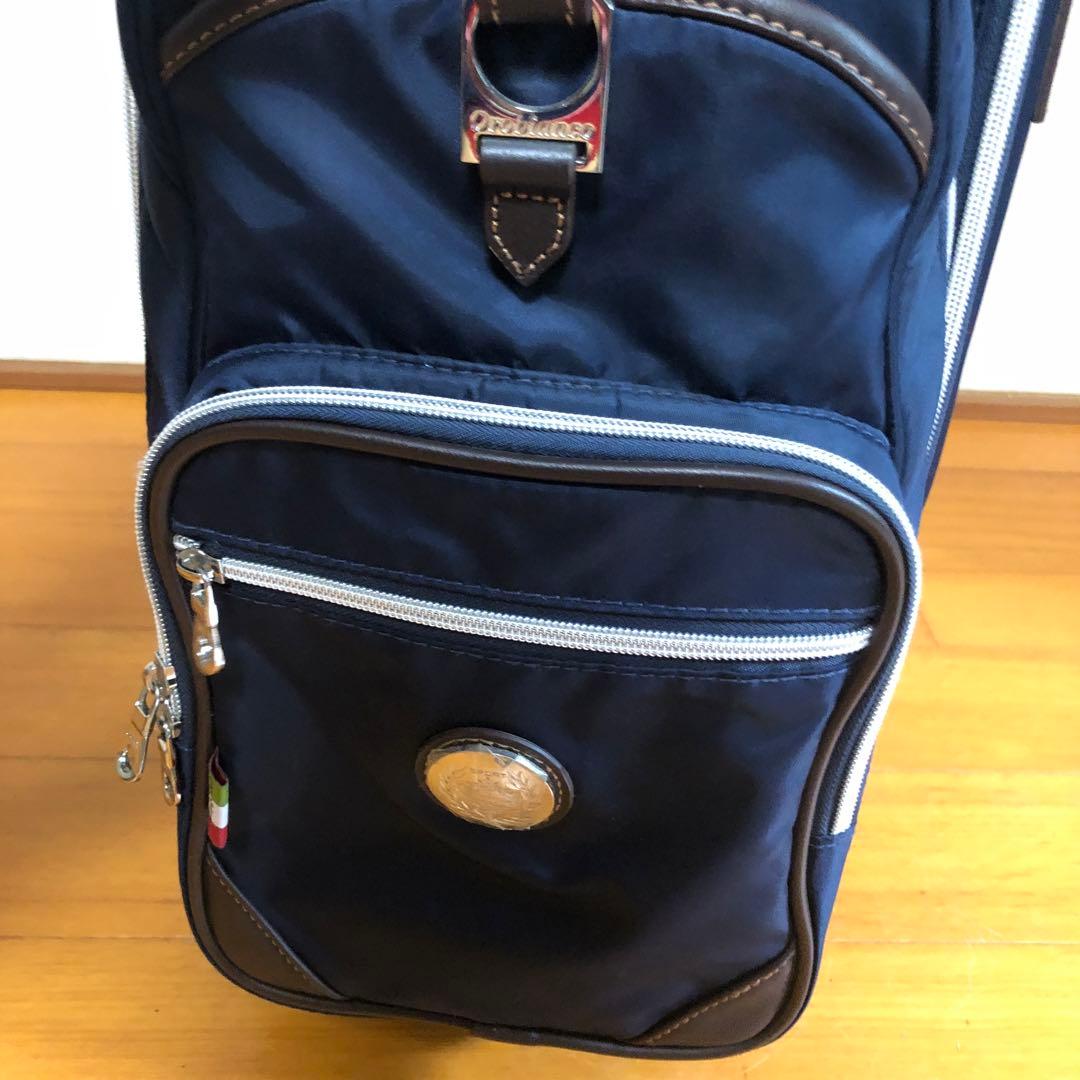 Orobianco オロビアンコ キャディバッグ ネイビー フード付き