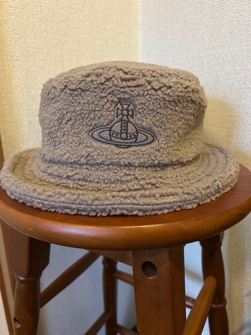 ヴィヴィアンウエストウッド　フリース バケットハット