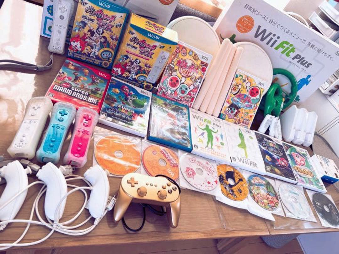 【訳あり】今すぐ遊べる豪華セット！wiiソフト＋周辺機器まとめ売り