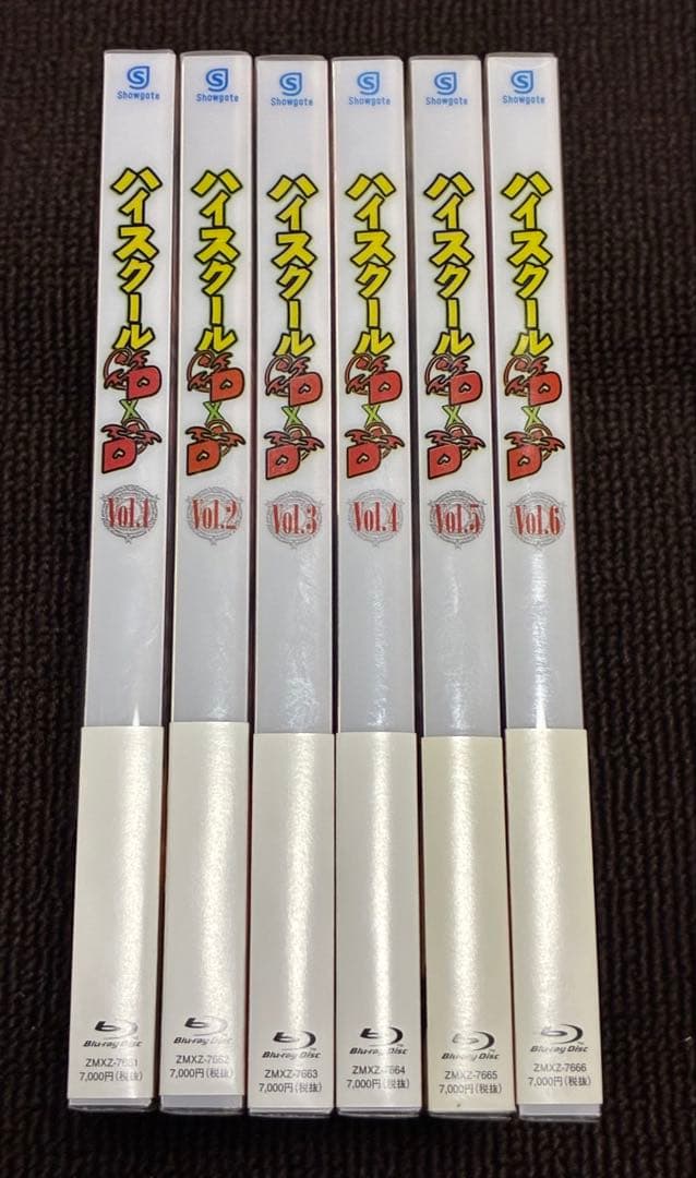 【国内盤ブルーレイ】ハイスクールD×D 全6巻