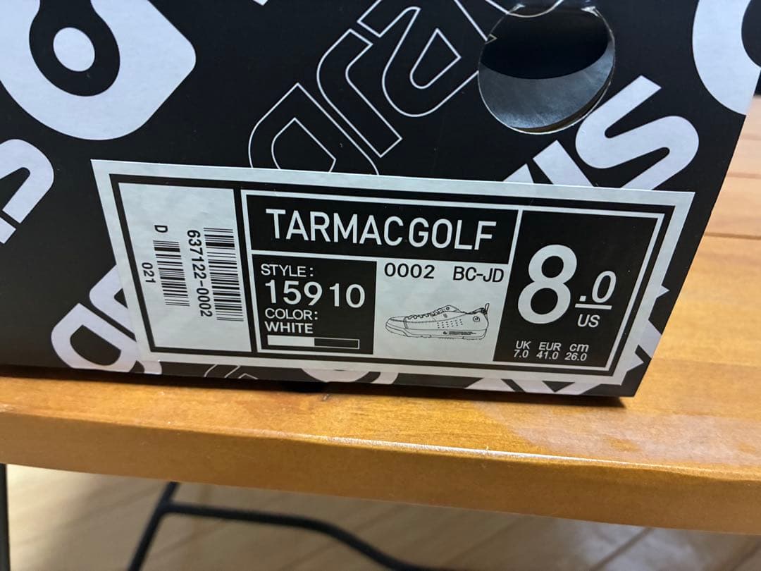 中古美品　gravis golf ゴルフシューズ US 8.0(26.0)