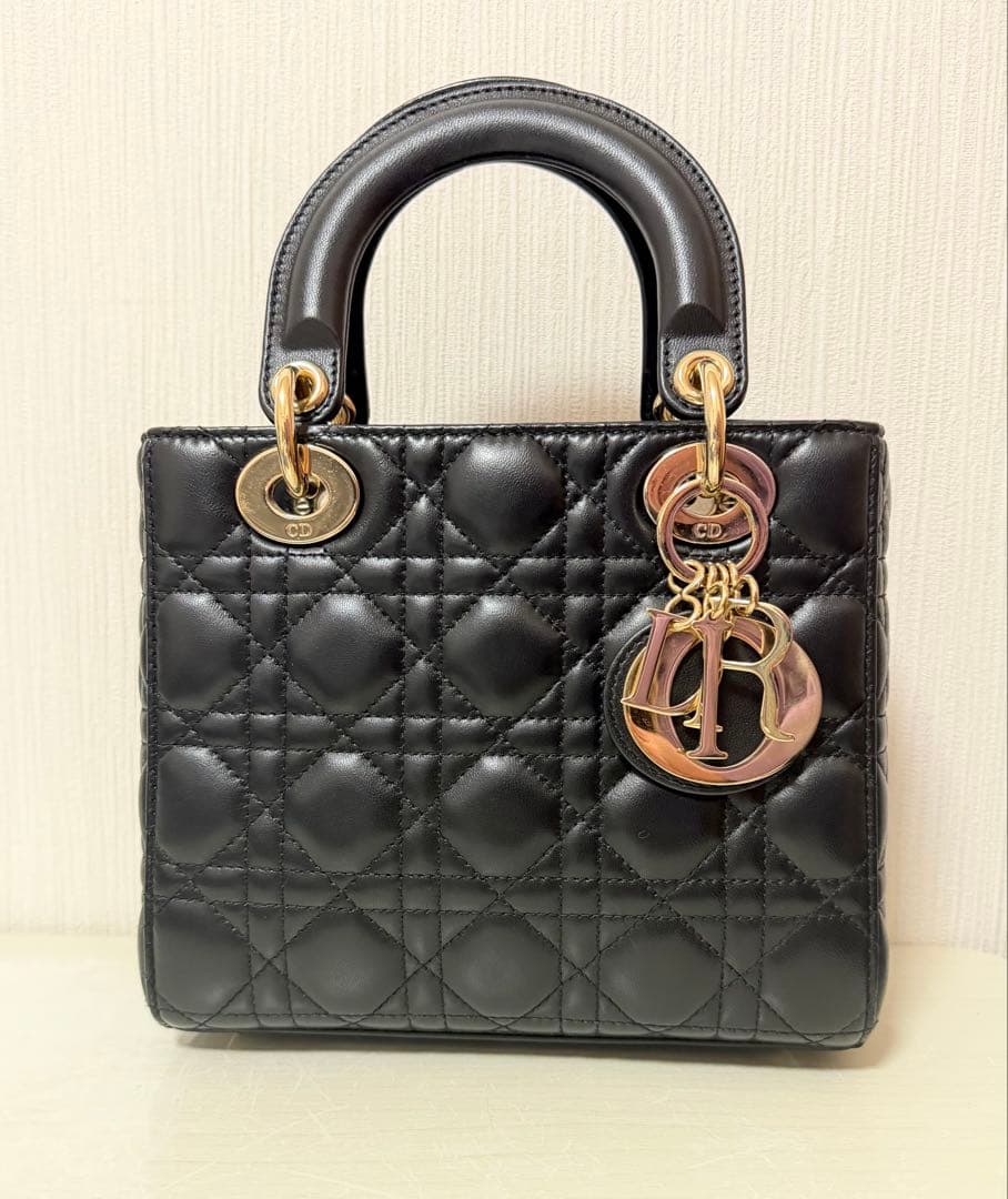 LADY DIOR レディディオール スモールサイズ ブラック