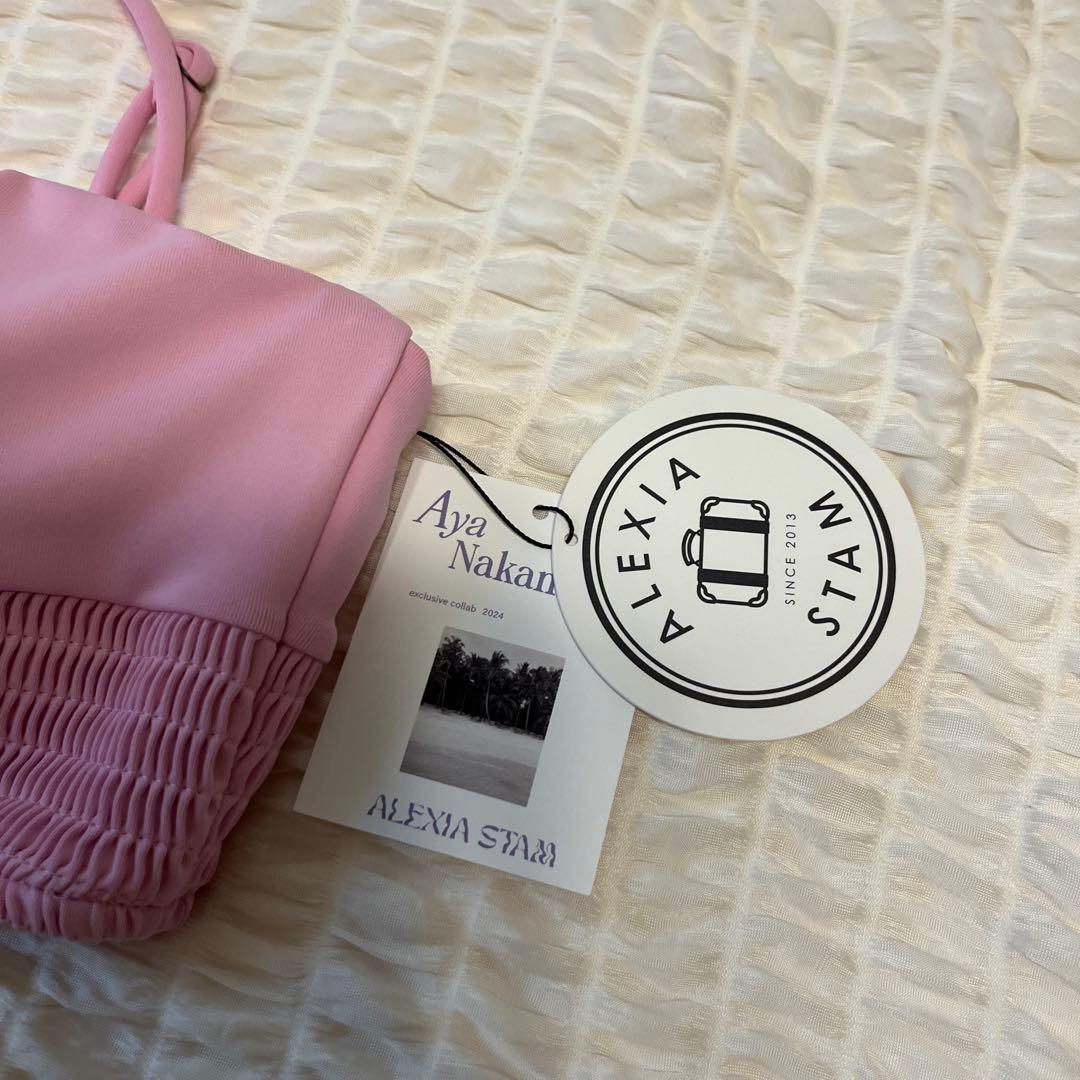 中町綾コラボ　ALEXIA STAM ピンク 水着L